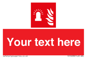 Custom Fire: Fire alarm flashing light